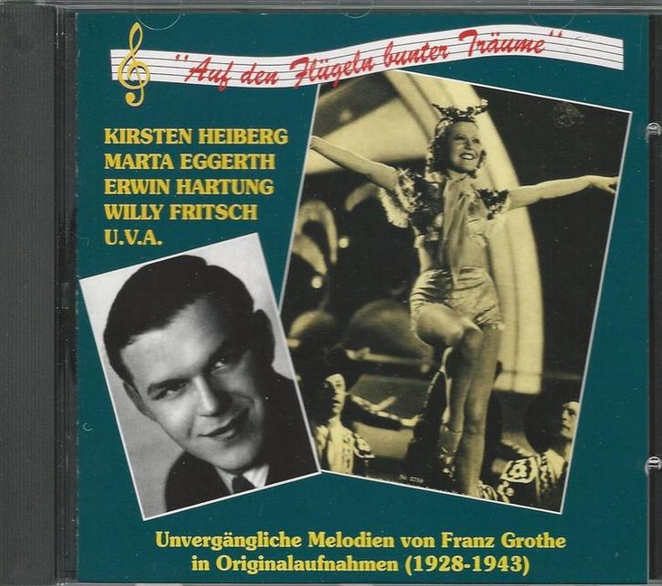 Franz Grothe - Auf den Flügeln bunter Träume = 7,99, Cd's en Dvd's, Cd's | Schlagers, Zo goed als nieuw, Ophalen of Verzenden