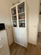 IKEA Vitrinekast wit, Huis en Inrichting, Kasten | Boekenkasten, Ophalen, Gebruikt, 200 cm of meer, 50 tot 100 cm