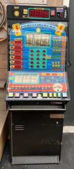 Oude Gokautomaat met Guldenmunt, Verzamelen, Automaten | Gokkasten en Fruitautomaten, Gulden, Ophalen of Verzenden, Gebruikt