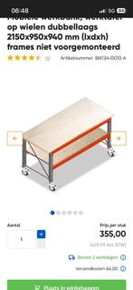 Mobile werkbank begra, Doe-het-zelf en Verbouw, Werkbanken, Ophalen, Gebruikt, 70 tot 120 cm, Inklapbaar