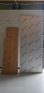 PIR plaat 2-zijdig aluminium 120x300x2cm + OSB platen, Doe-het-zelf en Verbouw, Platen en Panelen, Ophalen, Zo goed als nieuw