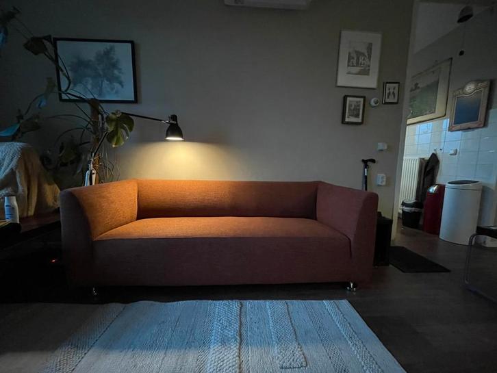 Gelderland 4800 2.5 zits met hocker, Huis en Inrichting, Banken | Complete zithoeken, Zo goed als nieuw, Ophalen