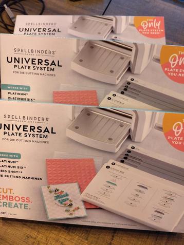 Spellbinders Universal Plate System (7pcs) (PL-127) beschikbaar voor biedingen