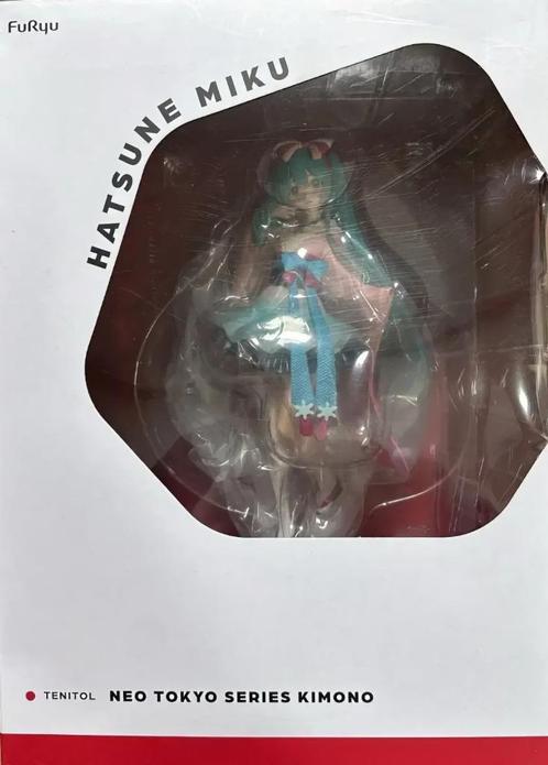 Tentinol - Hatsune Miku - Neo Tokyo Series Kimono 22cm NIEUW, Verzamelen, Poppetjes en Figuurtjes, Nieuw, Ophalen of Verzenden