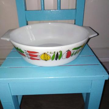 Vintage Pyrex schalen Harvest/oogst - JAJ England 2 stuks beschikbaar voor biedingen