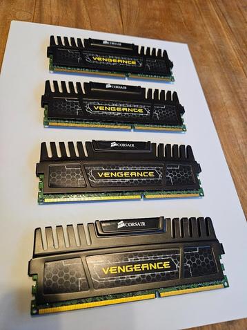 Corsair Vengeance 16GB (4x4GB) DDR3 1600MHz beschikbaar voor biedingen