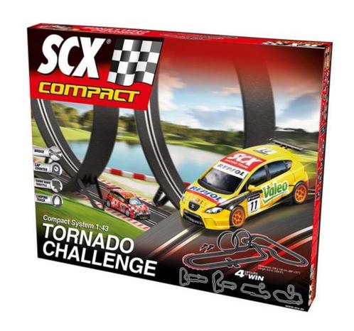SCX Racebaan Tornado Challenge(GOEDKOOPSTE), Kinderen en Baby's, Speelgoed | Racebanen, Nieuw, Racebaan, Elektrisch, Overige merken