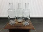 3 Vaasjes Hakbijl Glass, Huis en Inrichting, Overige kleuren, Nieuw, Ophalen of Verzenden, Glas