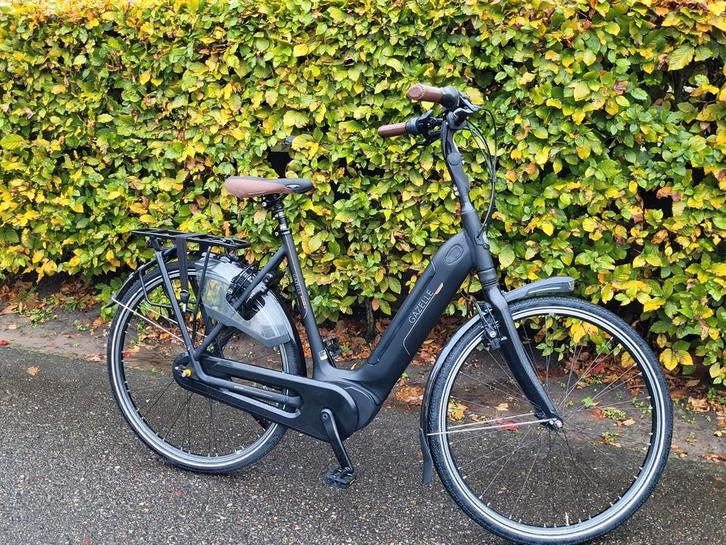 Elektrische Damesfiets Gazelle Ganoble, Fietsen en Brommers, Elektrische fietsen, Zo goed als nieuw, Gazelle, 55 tot 59 cm, Ophalen