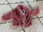Mango Kinderjas roze fluffy maat 92, Ophalen, Zo goed als nieuw, Meisje, Jas