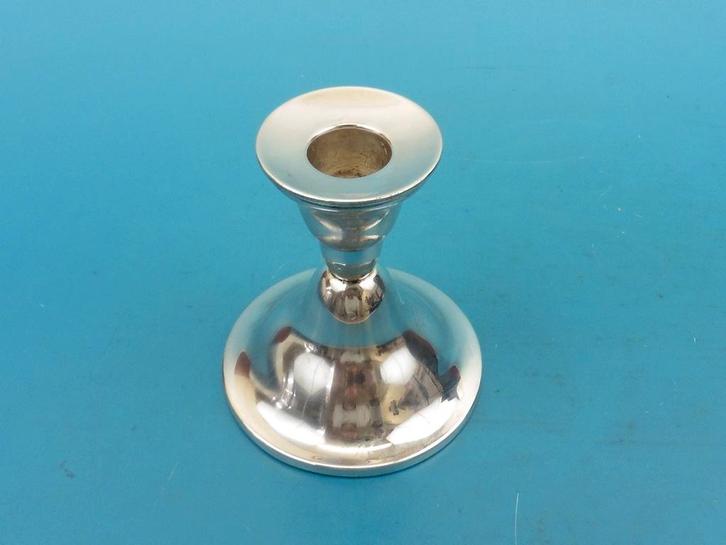 Zilveren kandelaar                                      Z151, Antiek en Kunst, Antiek | Kandelaars, Zilver, Ophalen of Verzenden