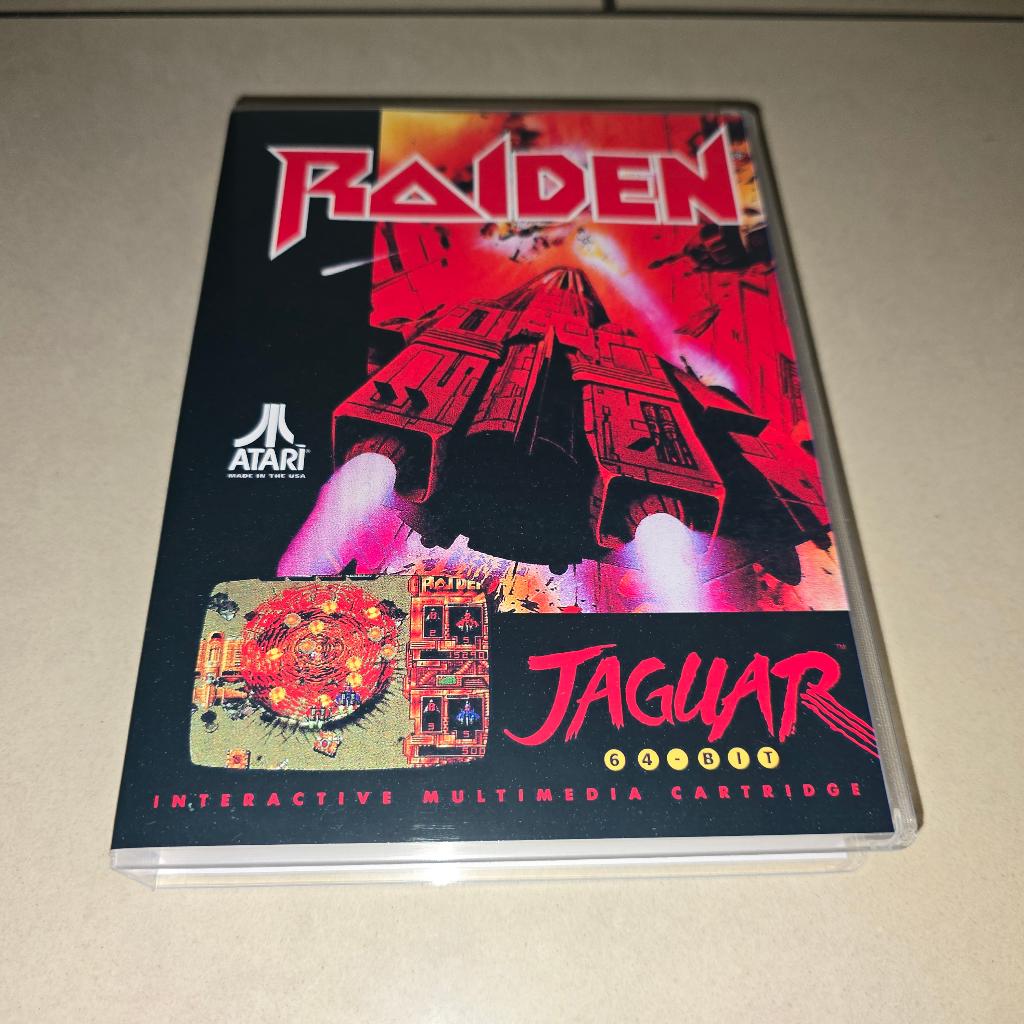 Raiden Atari Jaguar Game Case, Verzenden, 1 speler, Racen en Vliegen, Zo goed als nieuw