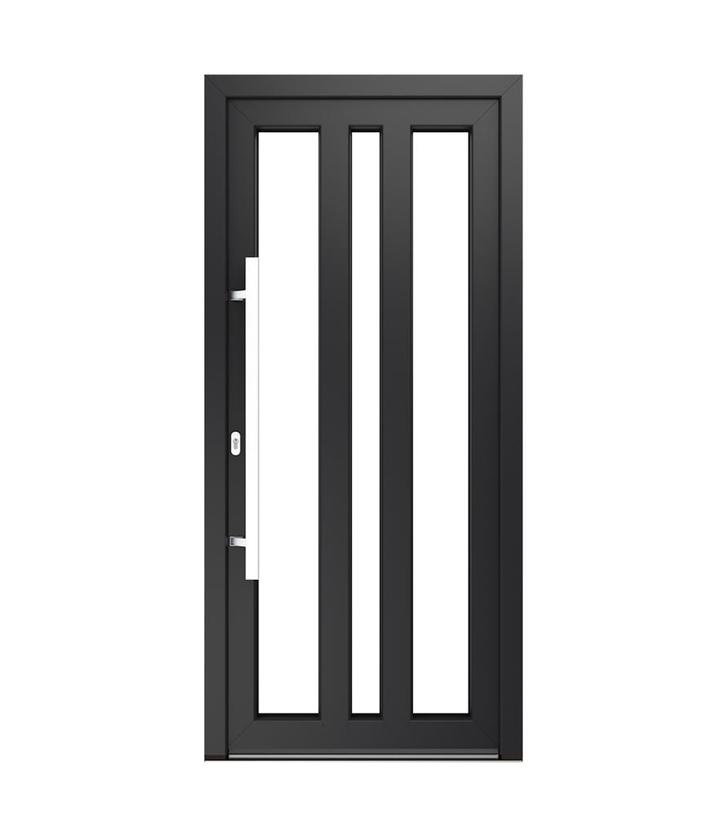 Kunststof | Voordeur - Type 14 | Op Maat | Kleur En Formaat, Doe-het-zelf en Verbouw, Deuren en Horren, Nieuw, Buitendeur, Kunststof