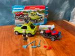 Auto met grasmaaier van Playmobil, Ophalen of Verzenden, Zo goed als nieuw