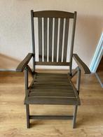 Twee teak stoelen voor tuin, Ophalen of Verzenden, Zo goed als nieuw, Teakhout