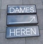 Lichtbak toilet wc dames heren, Ophalen of Verzenden