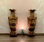 EXTRAORDINARY SUPER RARE BIG VASES COUPLE OF SATSUMA, Ophalen