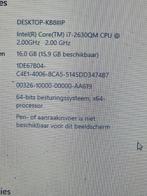 Packard Bell 7YS0, Computers en Software, Windows Laptops, 15 inch, Gebruikt, Ophalen of Verzenden, SSD