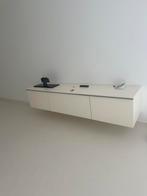 Tv Meubel wit, Ophalen of Verzenden, Gebruikt, 25 tot 50 cm, Minder dan 100 cm