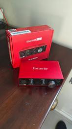 Focusrite Scarlett Solo 3rd Gen, Computers en Software, Geluidskaarten, Ophalen of Verzenden, Zo goed als nieuw, Extern, Focusrite