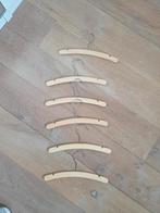 GRATIS 6 nieuwe houten kledinghangers, Ophalen, Hout, Overige typen, Minder dan 100 cm