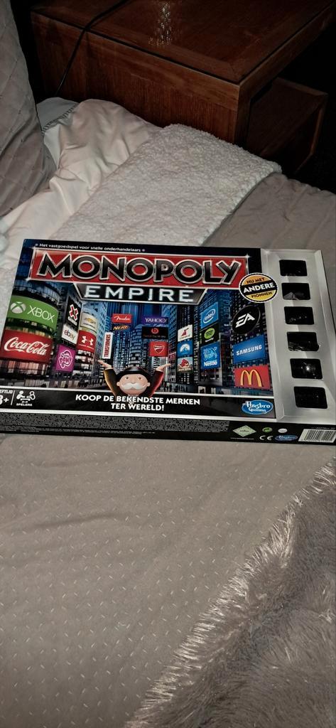 Monopoly Empire Bordspel - Compleet!, Hobby en Vrije tijd, Gezelschapsspellen | Bordspellen, Gebruikt, Drie of vier spelers, Ophalen of Verzenden