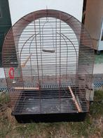 Flamingo vogelkooi,  73x35x53, bronskleur, Dieren en Toebehoren, Vogels | Hokken en Kooien, Ophalen, Gebruikt, Metaal, Vogelkooi