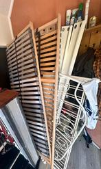GRATIS stevige tweepersoonsbed, Huis en Inrichting, Ophalen, Tweepersoons, Zo goed als nieuw, 200 cm