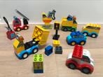 Lego Duplo autootjes, bus, brandweer, raceauto, Duplo, Ophalen of Verzenden, Zo goed als nieuw