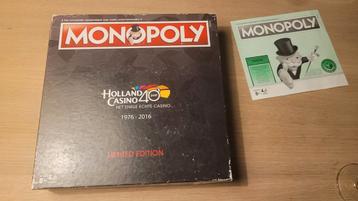 Gevraagd Holland casino monopoly 40 jarig jubileum  beschikbaar voor biedingen