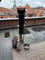 Rvs schoorsteen kap, Ophalen, Afvoer, Zo goed als nieuw, Rvs