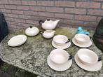 eskaf huizen Steenwijk plateel aardewerk servies, Antiek en Kunst, Ophalen of Verzenden