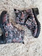 Leren bikerboots Sacha, Lage of Enkellaarzen, Sacha, Zo goed als nieuw, Zwart