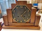 Houten Pendule Amsterdamse school 26 cm H en 35,5 cm B, Antiek en Kunst, Antiek | Klokken, Ophalen of Verzenden