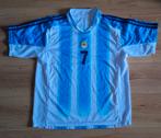 Voetbalshirt fanshirt Argentinië (Saviola), Maat L, Ophalen of Verzenden, Gebruikt, Shirt