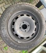 Winterbanden op velg met wieldoppen set Ford Fiesta, Auto-onderdelen, Banden en Velgen, Ophalen, 14 inch, Gebruikt, 175 mm
