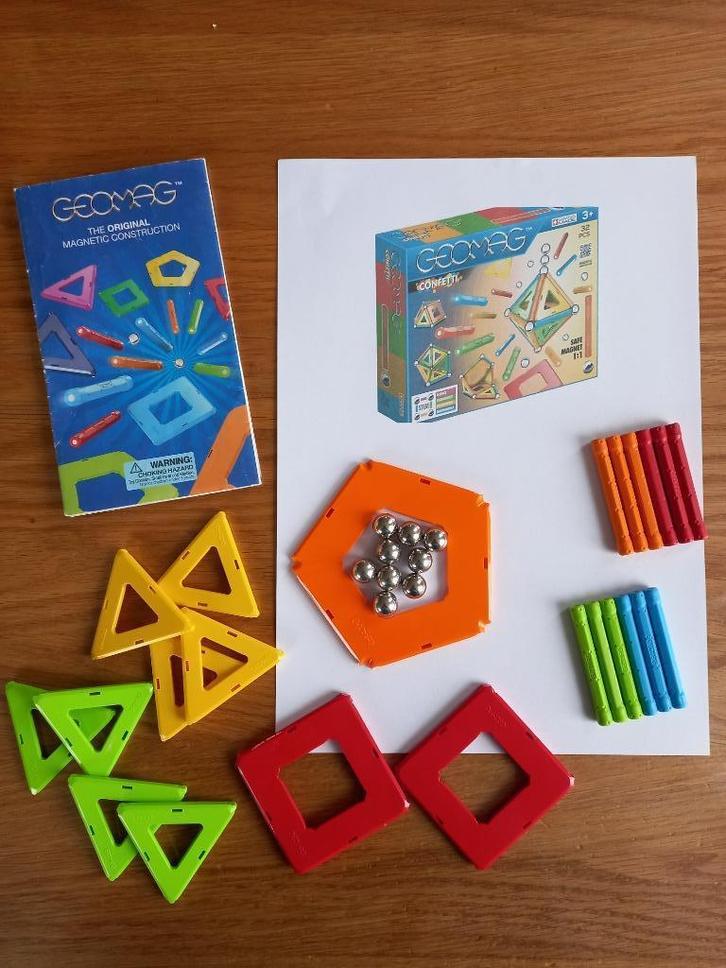 Geomag, Kinderen en Baby's, Speelgoed | Bouwstenen, Gebruikt, Overige merken, Ophalen of Verzenden