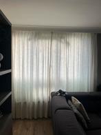 Overgordijnen creme kleur, 200 cm of meer, Ophalen of Verzenden, Zo goed als nieuw, 200 cm of meer