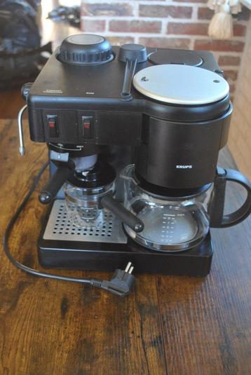 Koffiemachine, espreeso cappuccino machine Krups beschikbaar voor biedingen