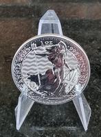 Britannia 500 x 1 oz .999 zilveren munten Monsterbox, Ophalen of Verzenden, Zilver