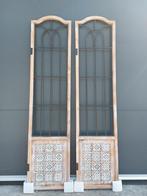 Nieuw wandpaneel 180 cm, kamerscherm Louvre luik houten deur, Ophalen of Verzenden, Nieuw