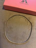 Vedder & Vedder Vedder&Vedder Tennis Ketting, Met kristal, Nieuw, Ophalen of Verzenden, Zilver