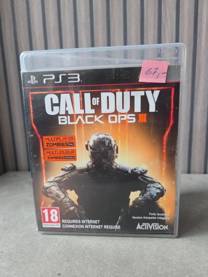 Call of Duty: Black Ops III - PS3, Spelcomputers en Games, Games | Sony PlayStation 3, Gebruikt, Shooter, 1 speler, Vanaf 18 jaar