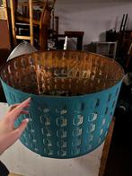 Grote Lampenkap - Diameter 60 cm, Ophalen, 25 tot 50 cm, Blauw, Rond