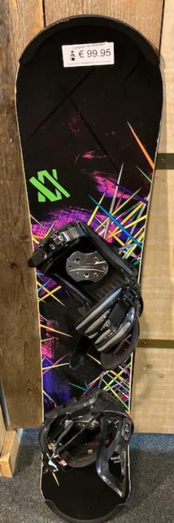 Volkl Rocker Snowboard 139cm met bindingen, Sport en Fitness, Snowboarden, Gebruikt, Board, Ophalen
