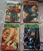 One punch man volumes 1 t/m 3 en 8, Boeken, Meerdere comics, Ophalen of Verzenden, Zo goed als nieuw, Japan (Manga)