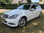 Mercedes-Benz C-klasse Estate 180 Business Class Avantgarde, Euro 5, Achterwielaandrijving, Zwart, Leder en Stof