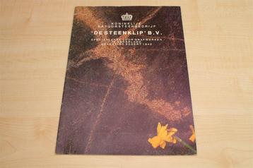 Grafkunst 'De Steenklip' — Modellenboek & Historie 1840-19 beschikbaar voor biedingen