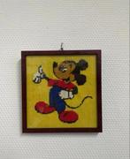 Mickey Mouse Borduurwerk in Lijst, Ophalen of Verzenden