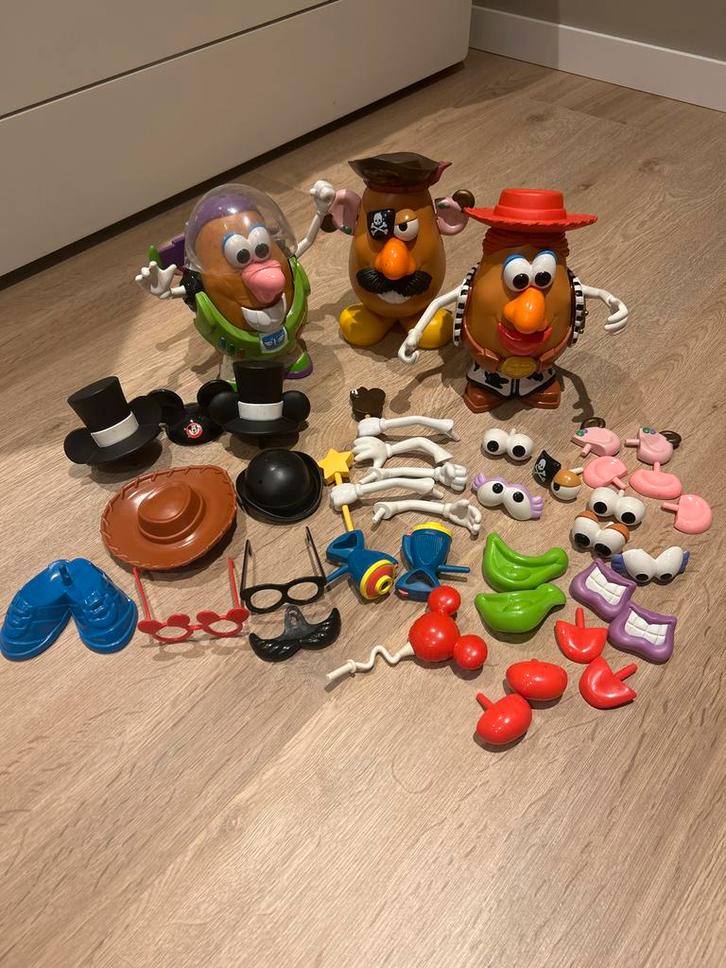 Toy Story Aardappel Koppen - Mr. & Mrs. Potato Head, Kinderen en Baby's, Speelgoed | Overig, Zo goed als nieuw, Jongen of Meisje